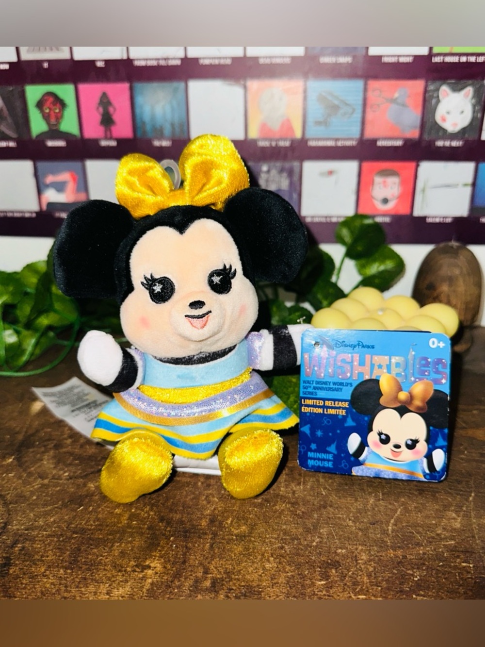 Disney Wishables Minnie Mouse Walt Disney World 50th Anniversary Plush
